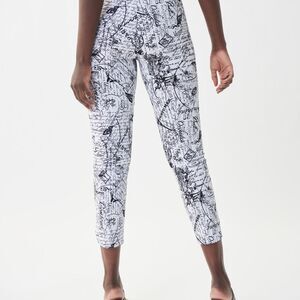 Joseph Ribkoff Print Cropped Pants Style          #222010 Big City Print Size 10
